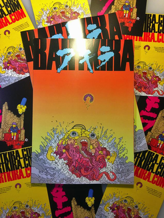 Illustration for article titled Akira, Redrawn using The Simpsons, Is Incredible
